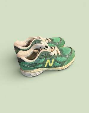 New Balance Teddy Santis x 990v3 Big Kid 'Green Gold' Sneaker GC990GG3